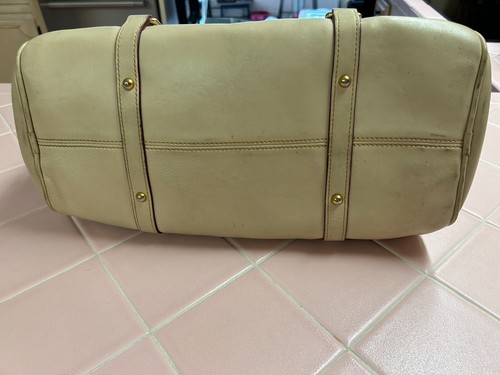 Dooney Bourke Umhängetasche Natur Florentiner Leder Schnalle mit Schulterriemen Lg. - Bild 9 von 12