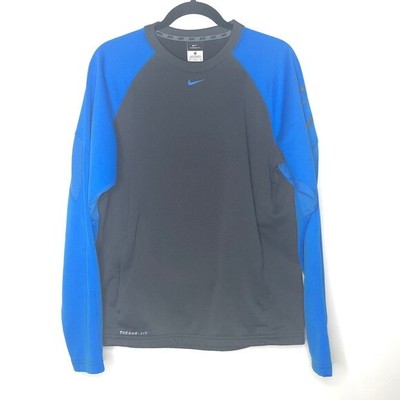 Nike Baseball Therma-Fit Mens Size Medium Shirt Long Sleeve Crew Neck Athletic | eBay