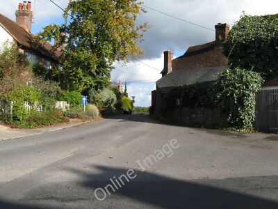 Foto 12x8 Einbahnabschnitt der Horsted Lane Danehill benutzt von Verkehrskurve c2010