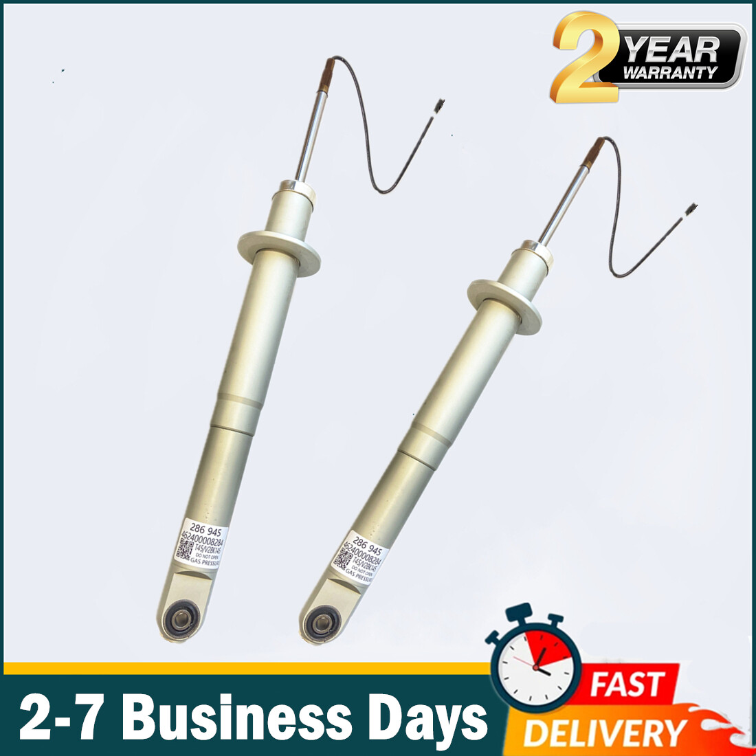 Pair Front Shock Absorbers Fit Maserati GranTurismo MC Sport 2013-2018 #286945