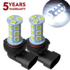 For 2002-2005 Dodge Ram 1500 2500 3500 Pair 9005 9145 H10 LED Light 6000K White