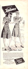 Reliance Manufacturing Company Rely On A Very Happy Home Vtg Magazine Print Ad