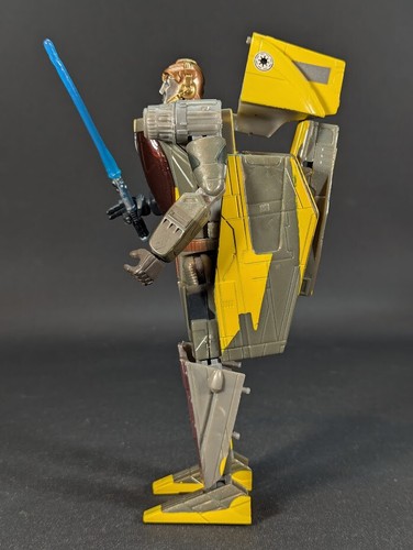 Star Wars Transformers Crossovers Anakin Skywalker Jedi Starfighter complete - Picture 2 of 4