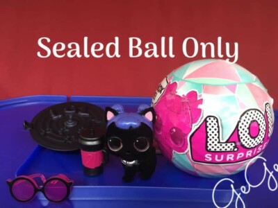 NEW LOL Surprise Pet Midnight Pup sealed BALL from Winter Disco