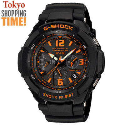 最終価格　G-SHOCK GW-3000B-1AJFブラック/オレンジ Casio G-Shock GRAVITYMASTER GW-3000B-1AJF Solar Radio Atomic
