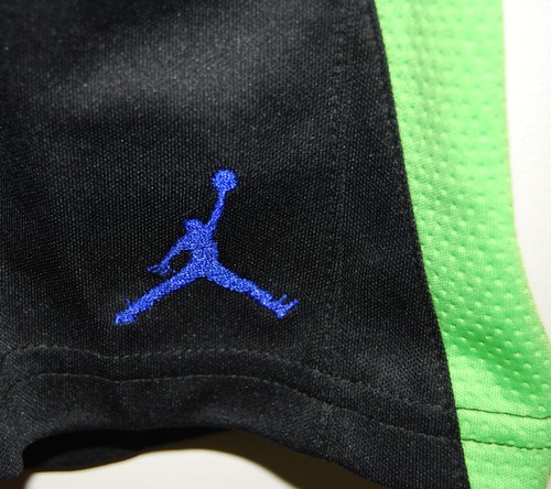 NWT Air Jordan Toddler Boys Black with Lime Green Panels Sport Shorts sz 2T - Picture 5 of 11