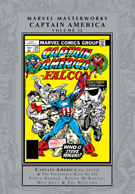 MARVEL MASTERWORKS: CAPTAIN AMERICA VOL. 12 [Hardcover] Gerber, Steve