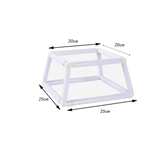 Embroidery Frame Lap Stand Double Layer Tool Needlework Cross Stitch Rack M - Picture 28 of 33