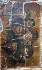 piture drawn on leather