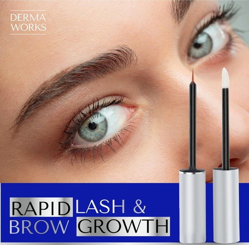 DERMAWORKS Lash and Brow Serum Set - Spectaculash Eyelash + Eyebrow Enhancer - Picture 7 of 19