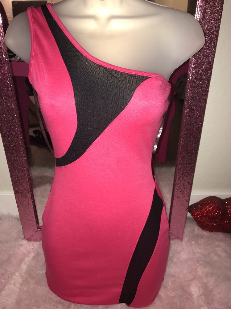 hot pink short cocktail dress Hot Pink Short Prom Dress Homecoming Dress fg3857 – formalgowns main image 0