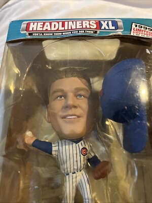 CHICAGO CUBS 1999 KERRY WOOD LE XL HEADLINER BOBBLEHEAD BRAND NEW