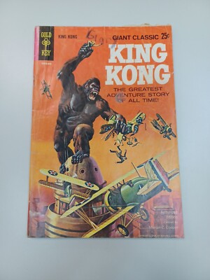 Giant Classic King Kong Gold Key 1968 RAW COMIC VG | eBay
