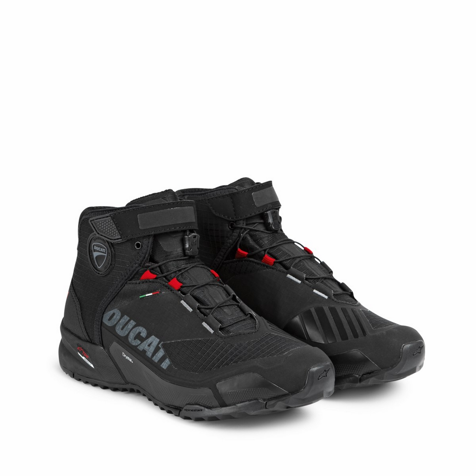 Ducati Alpinestars City Half-Height Boots Shoes Sneakers Black New