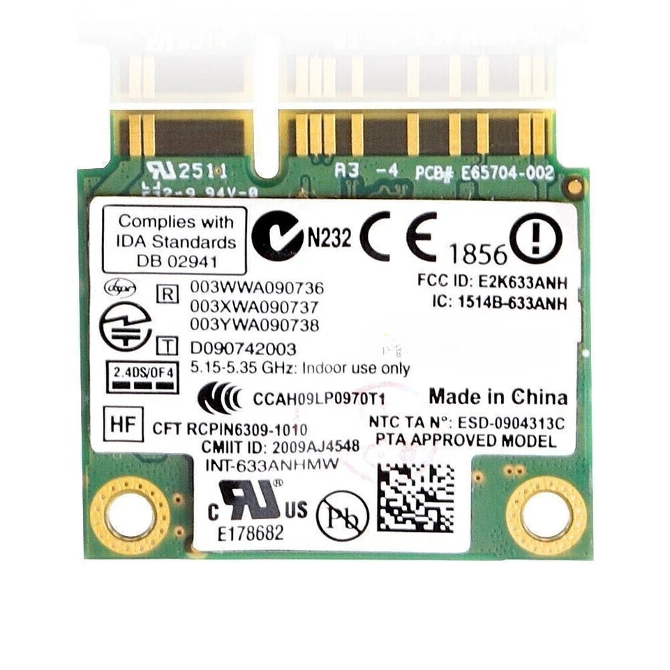 Intel Centrino Ultimate-N 6300 Wireless Card 802.11ABGN WiFi Adapter for Dell A - Image 2 of 4