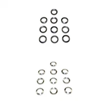 3/4 inch Stainless Steel & Steel Crush Washer, 10-Pack