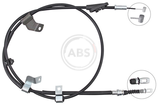 A.B.S. Handbremsseil Bremsseil Rechts Passend FüR Honda Civic IX FB FG FK-image