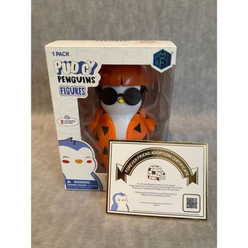 Pudgy Penguins Bowlcut Billy Figure Adoption Forever Friend Digital Experience - Picture 3 of 8