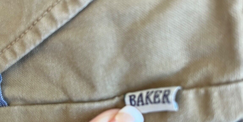 TED BAKER CHINO Shorts - Age 14 years sand with blue giraffe print detail - Picture 6 of 8