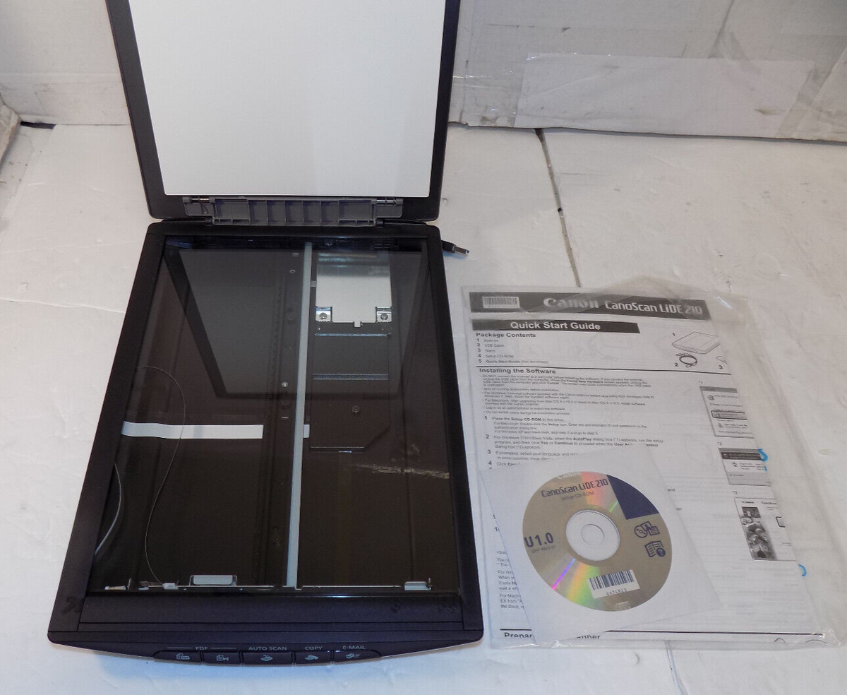 Canon CanoScan LiDE 210 High Speed Color Image Flatbed USB Scanner