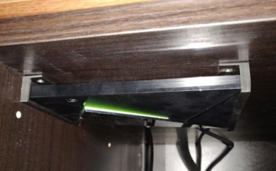 Unter Schreibtisch / Regalhalterung für Nvidia Shield TV