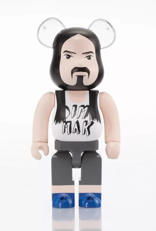 MEDICOM TOY - BE@RBRICK Steve Aoki 400％ Steve Aoki 400% Be@rbrick Bearbrick Medicom Toy Rare Limited