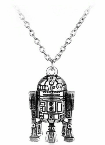 Star Wars R2D2 3D Silvertone Finish 