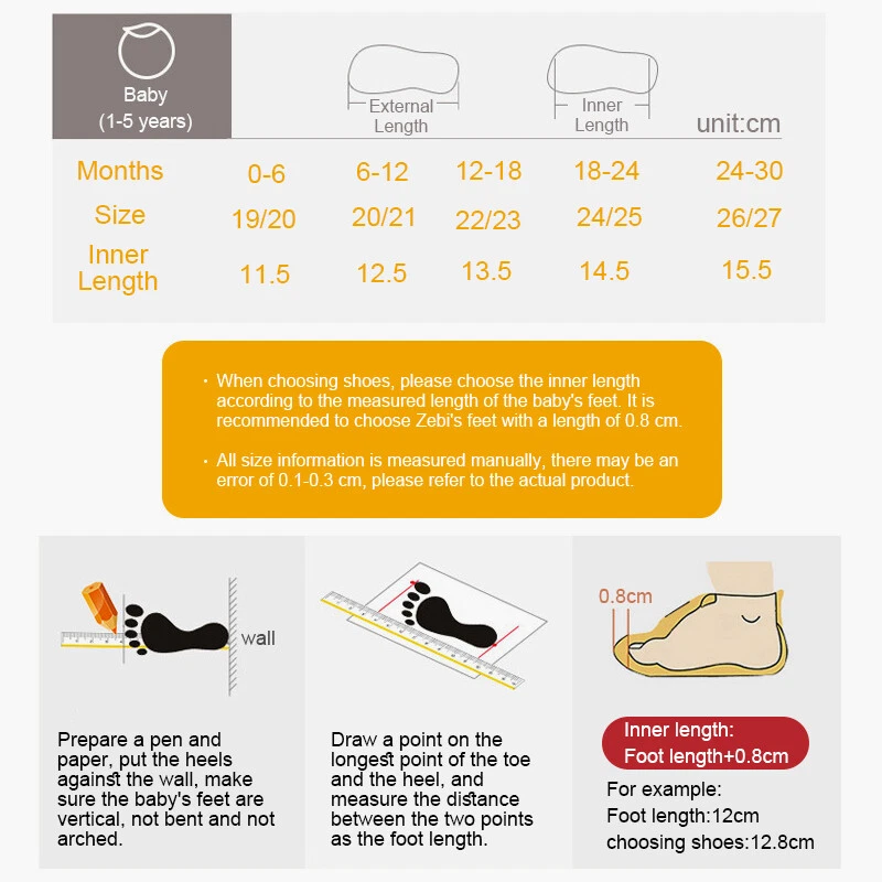 Kids Baby Boys Infant Toddler Anti-slip Slippers Socks Soft Shoes Winter Warm UK - Image 2 of 4