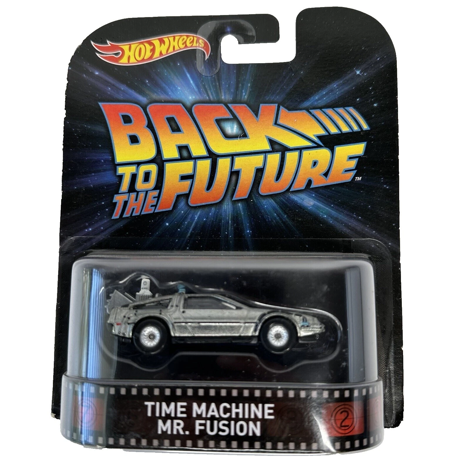 Hot Wheels Hot Wheels Retro Entertainment Back to the Future Contemporary Manufacture Diecast Cars, Trucks & Vans