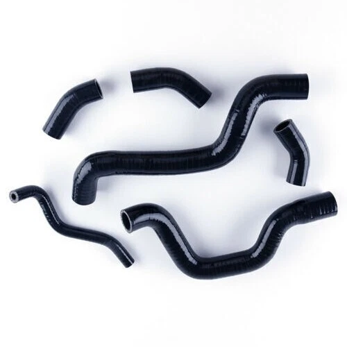 Manguera negra de silicona de carbón para Suzuki SV650S/SV650 K5-K9 2006 2007 2005-2009 Foto 3 de 4