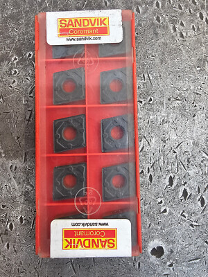 Qty 10 Sandvik CNMG 432 WF CNMG432WF CNMG120408-WF 4225 Grade Carbide Inserts