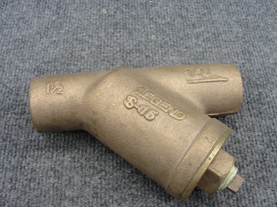 1-1/2" BRONCE Y-COLADOR LEGEND VÁLVULA S-15 / 105-517 Foto 2 de 4