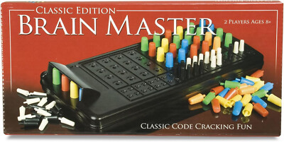 Brain Master Classic Edition Code Breaking Fun Familienspiel Neu