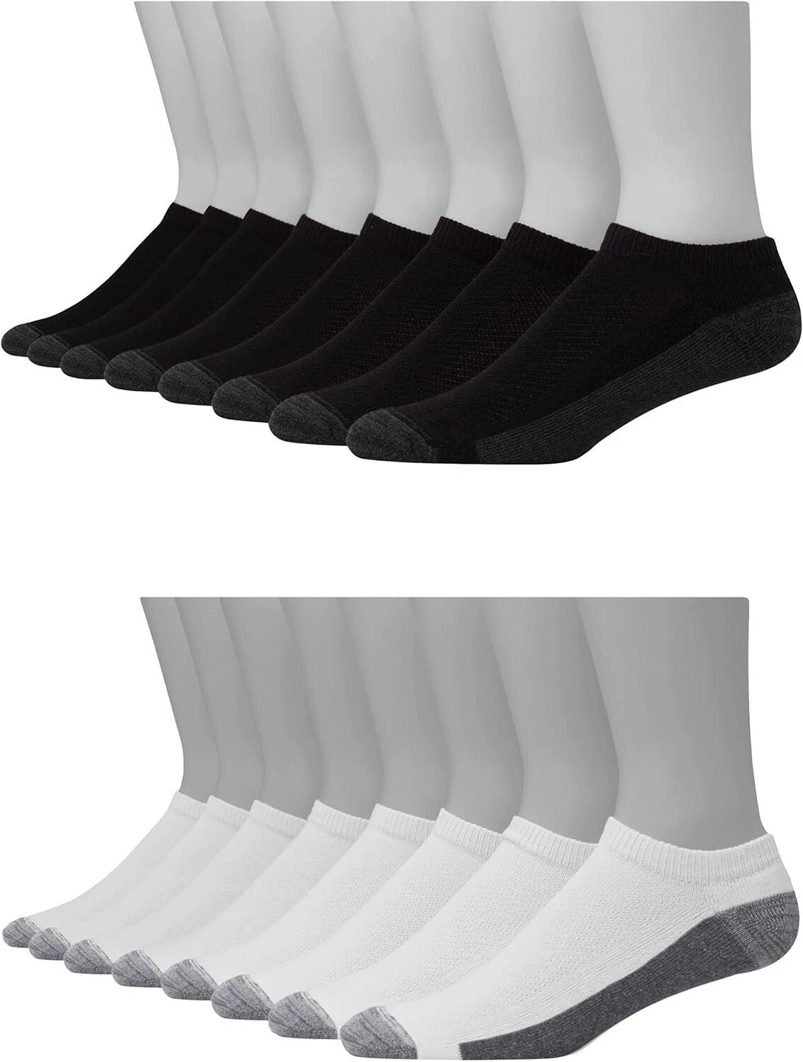 Hanes Ultimate Men's Ultra Cushion Low Cut Socks