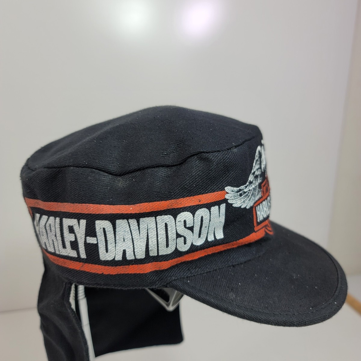 Vintage 1983 Crowd Caps Harley Davidson Eagle Graphic Painters