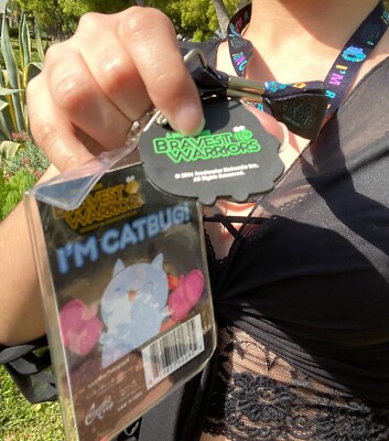 Catbug Bravest Warriors I'm A Bomb! Lanyard with Card Holder and Charm |  eBay