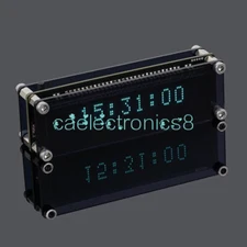VFD Clock Vacuum Fluorescent Display WIFI Timing Automatic Calibration