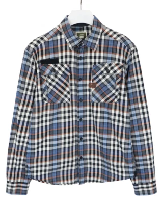 G-Star Aero Phantom Chech Raw Cargo Line Shirt Herren Groß Geknöpft - Bild 1 von 4