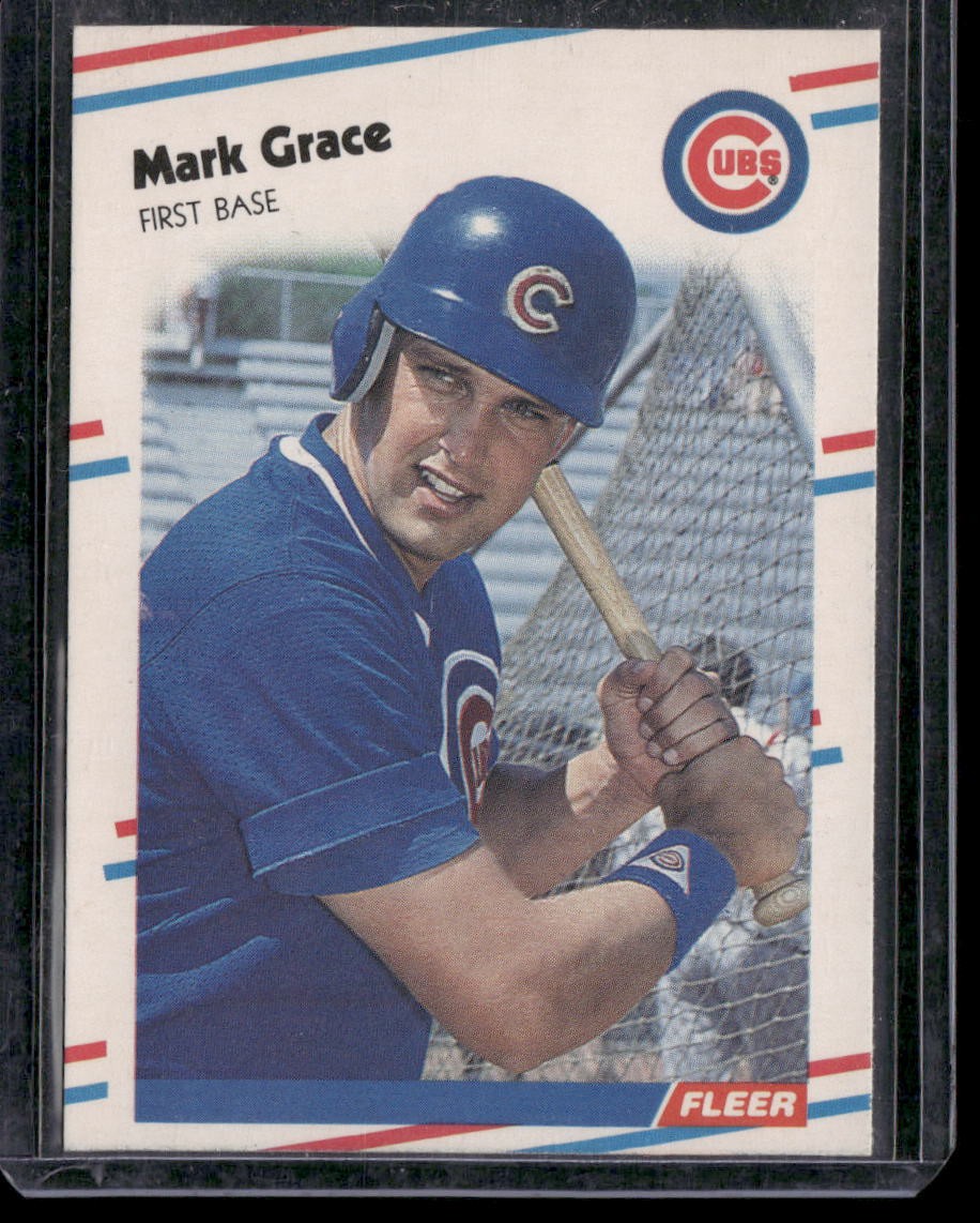 1988 Fleer Update #U-77 Mark Grace