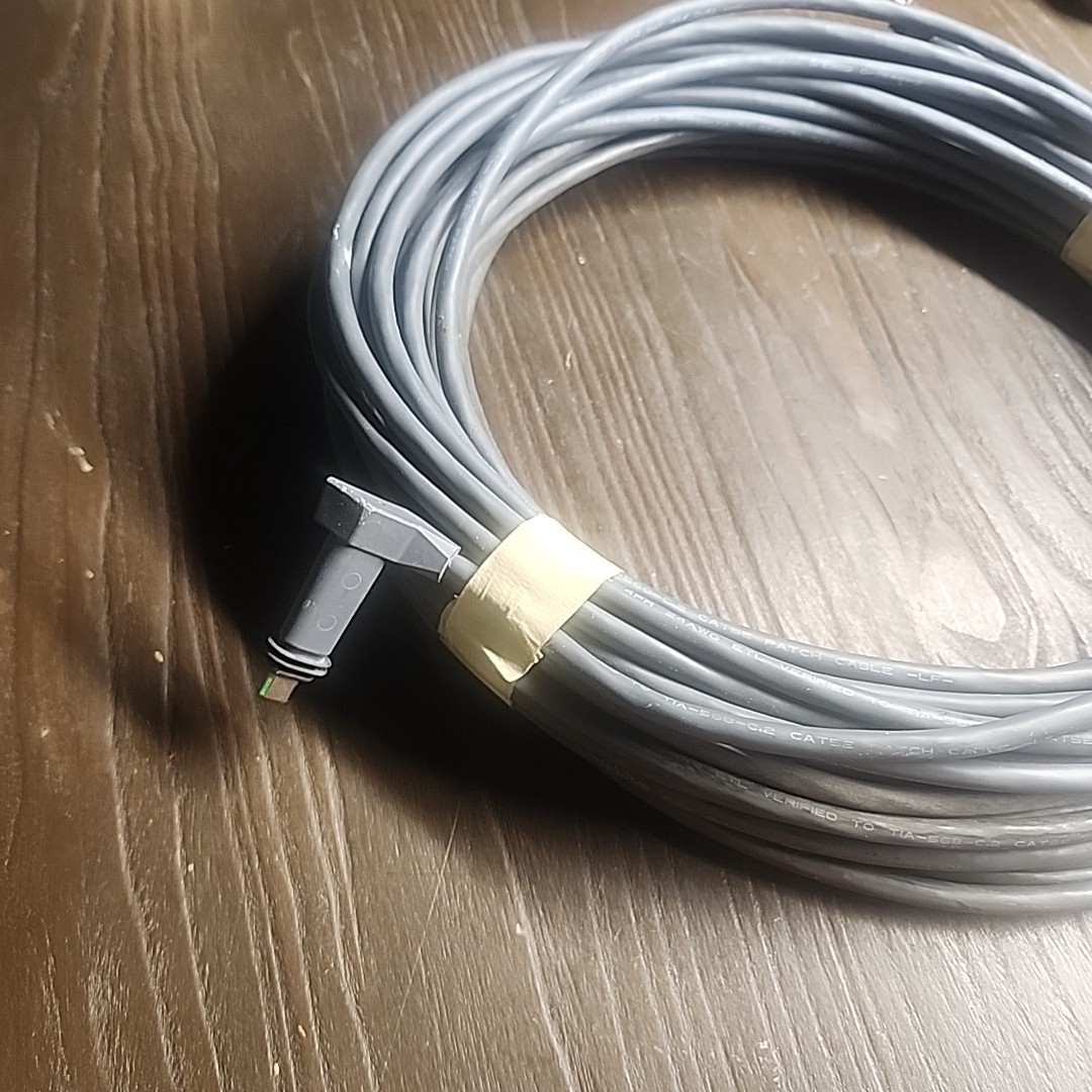 E142890-D C(UL)US CMX Outdoor-CMR FTP 4PR 24AWG ETL TIA-568-C.2 CAT5 Patch Cable