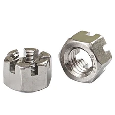Metric Castle Nuts A2 Stainless Steel Slotted Hex Nut M6M8M10M12M14M16M18M20M24