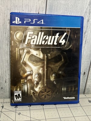 Fallout 4 (Sony PlayStation 4, 2015) PS4 Complete CIB W/ Poster