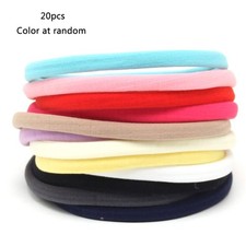 20x Soft Headband Newborn Baby Elastic Princess Hairbands Little Girl