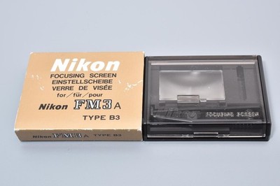Nikon Focusing Screen FM3A Type B3 From JAPAN [Near Mint] #2043