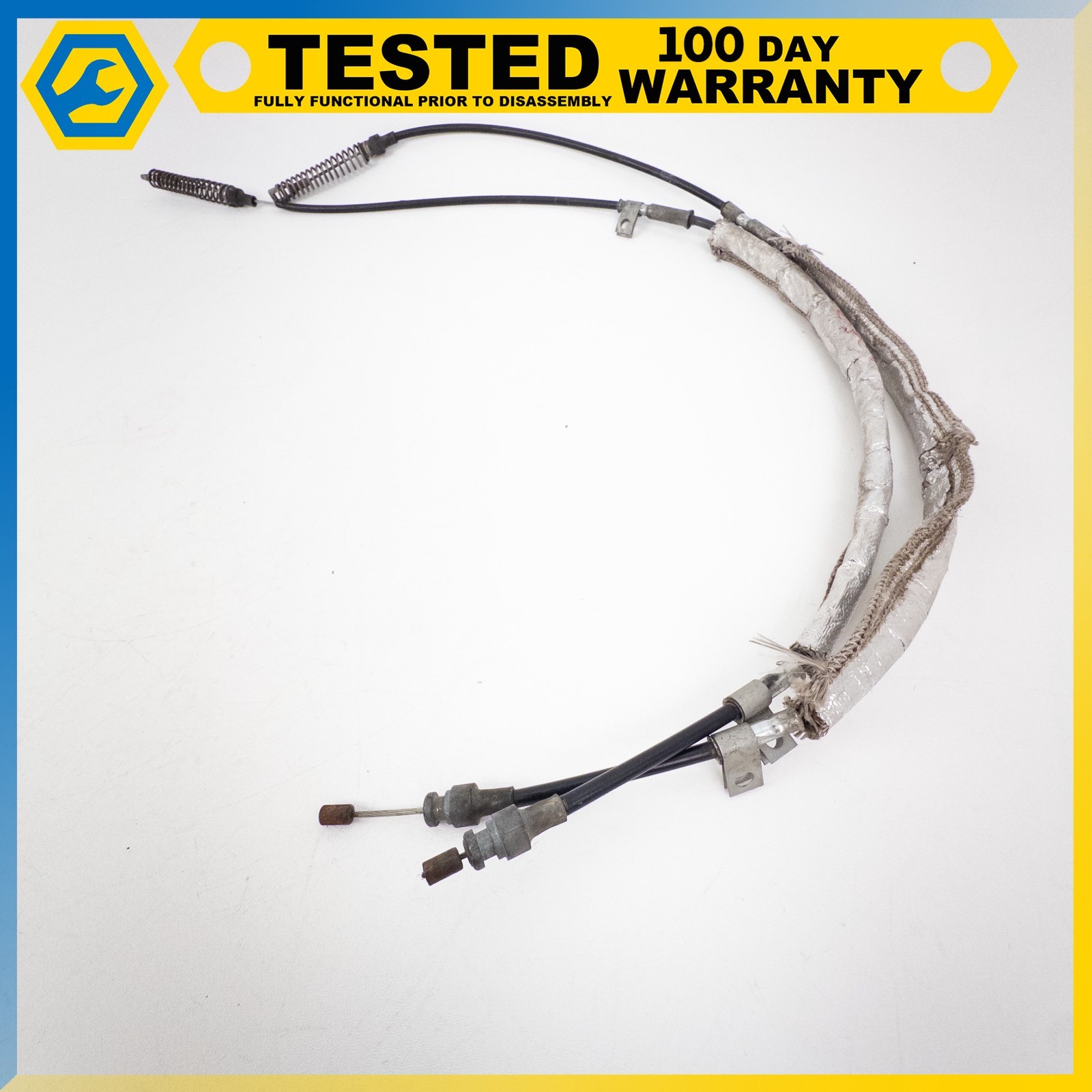 05-13 CHEVROLET CORVETTE C6 XLR REAR RIGHT & LEFT PARKING BRAKE CABLE OEM
