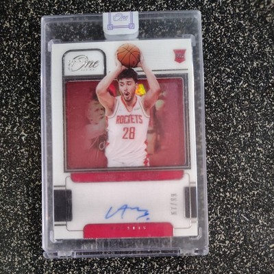 Alperen Sengun 2021-22 Panini One and One Rookie Autographs #RA-ASG (RC, AU) /99