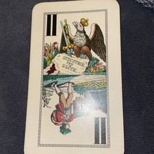 Industrie und Glück 21 Karten Tarok Piatnik Antik Kartenspiel