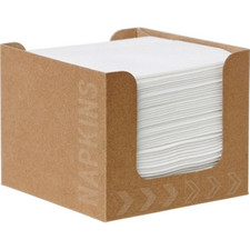 7321012029425 Duni Serwetki BIO Dunisoft 20x20 cm Białe - 50 szt. 