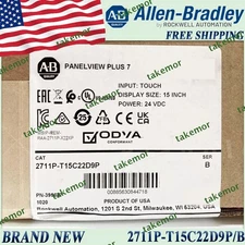 2711P-T15C22D9P/B AB PanelView Plus 7 Graphic Terminal 2711P-T15C22D9P serB US