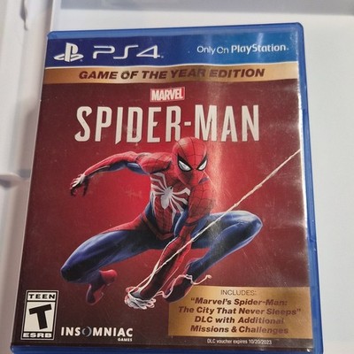 Sony Interactive Marvel's Spider-Man Game of the Year PS4 Action T-Teen NTSC DLC